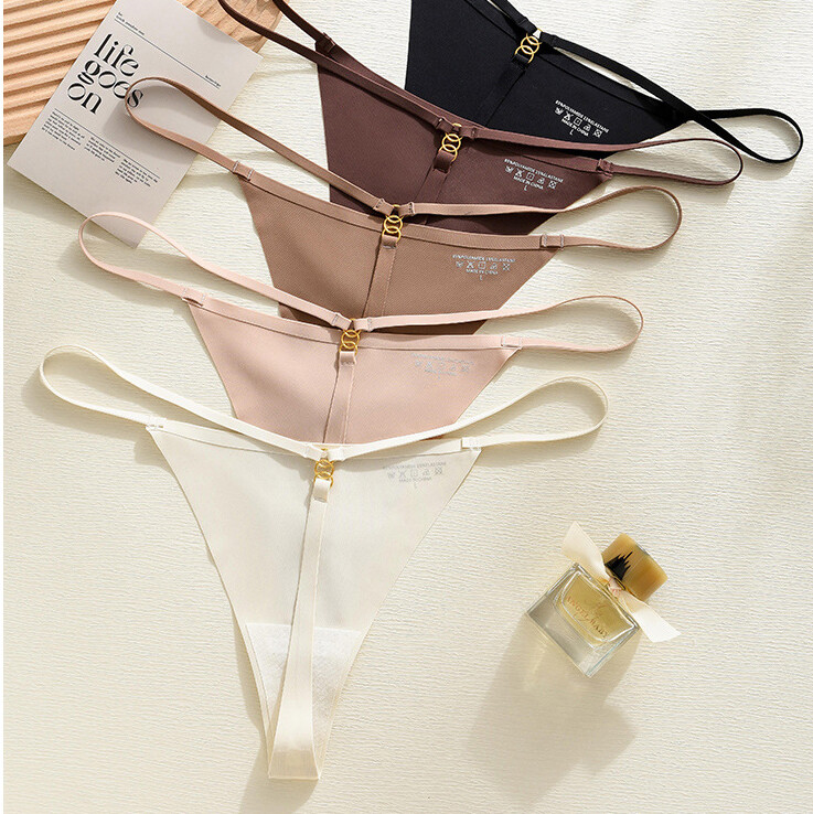 Lot 5 Pcs Womens Sexy Seamless Panties Thongs G string Bikinis T back Lingeries
