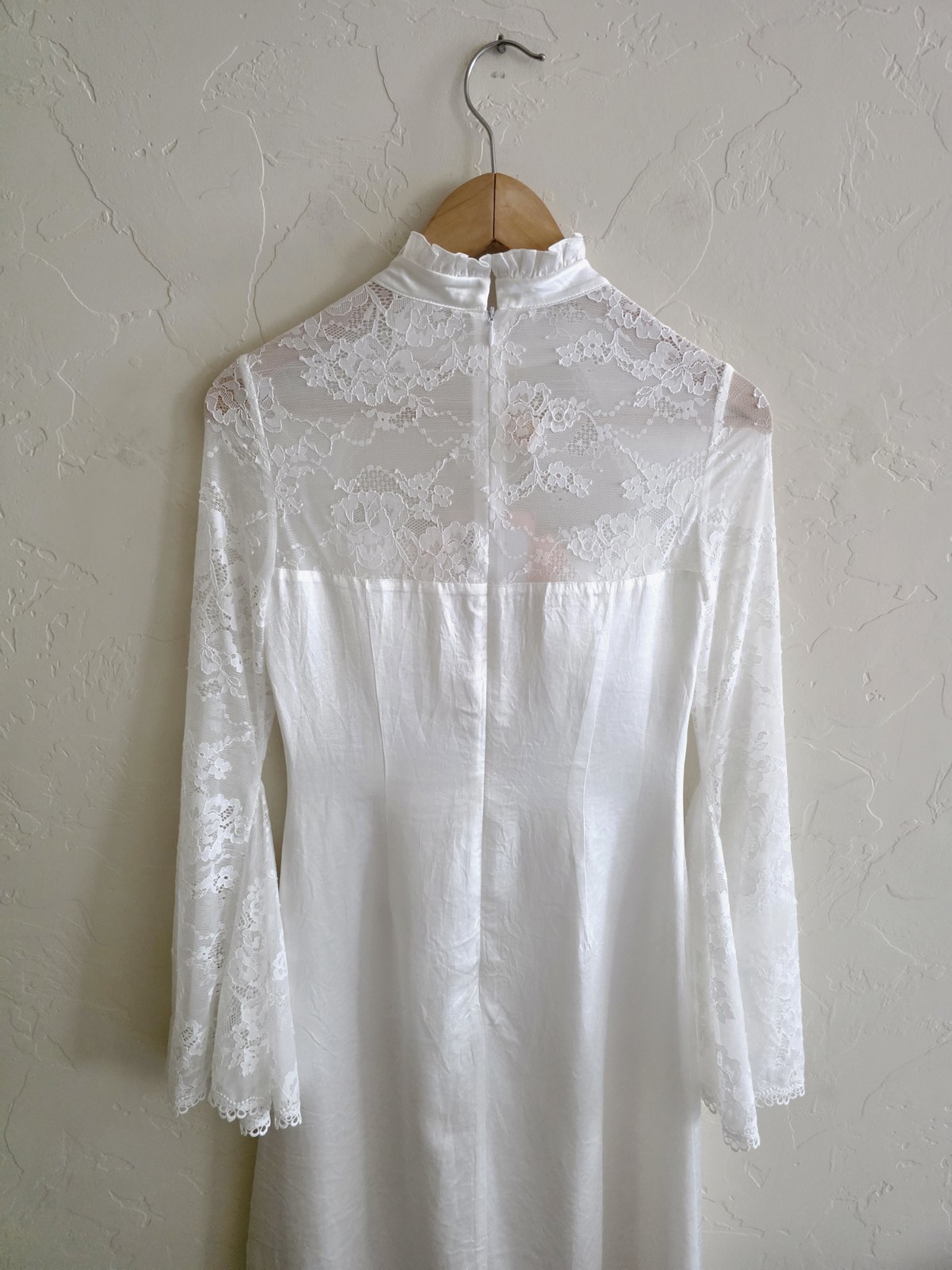 NWT LaceMade Moonlight Hera Dress Lace Victorian Edwardian White Size Small Lace