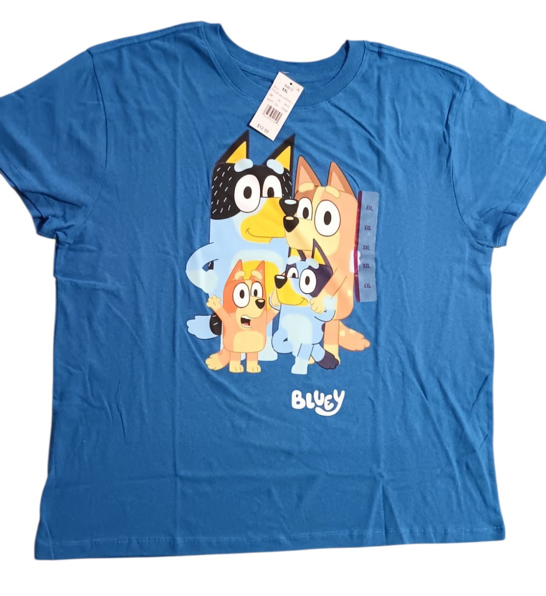 Bluey Unisex Adult T-shirt Size XXL | FAST FREE SHIPPING