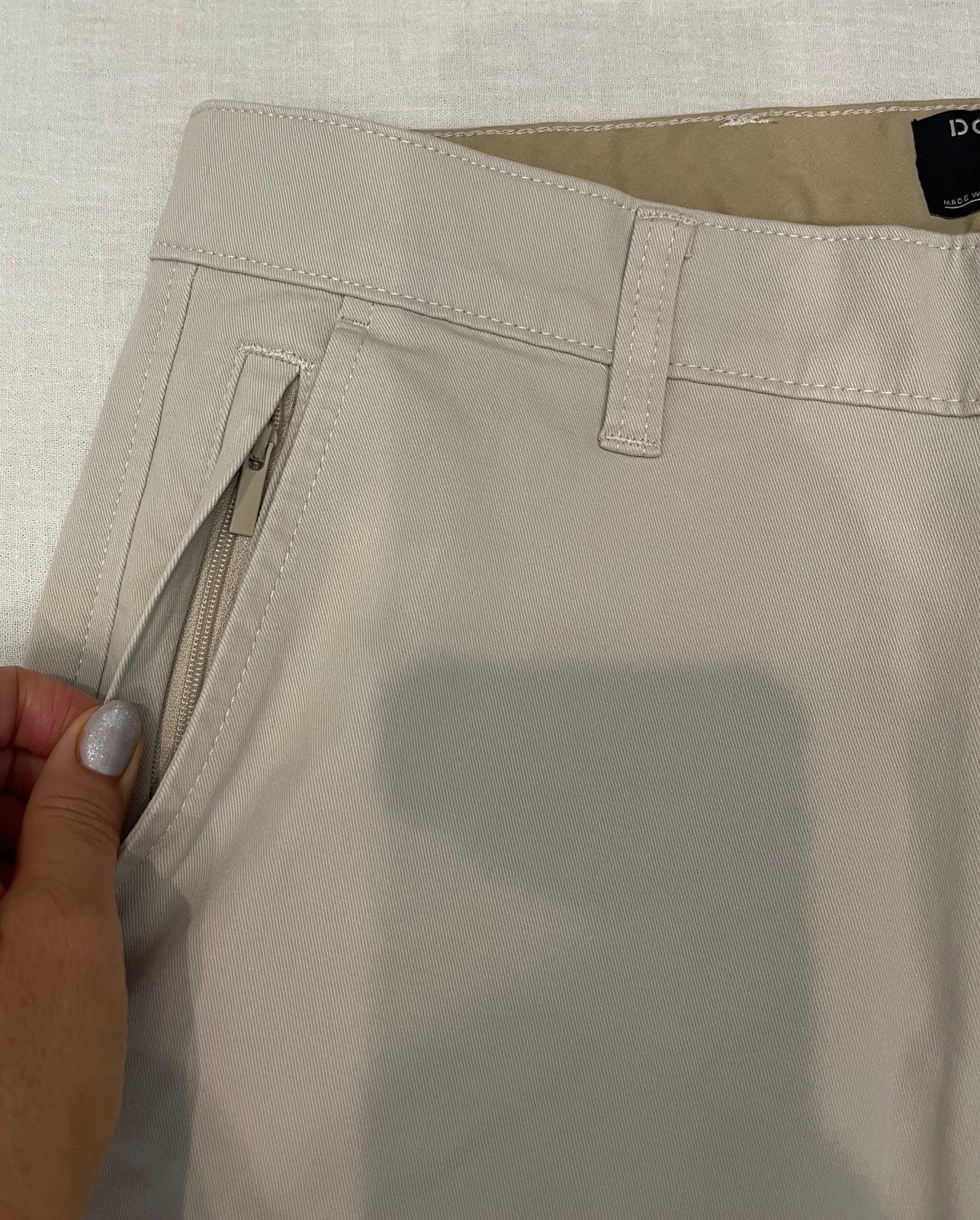 Mens Dockers Ultimate Chino Slim Fit Pants Light Grey Smart 360 Flex 32, 33, 36