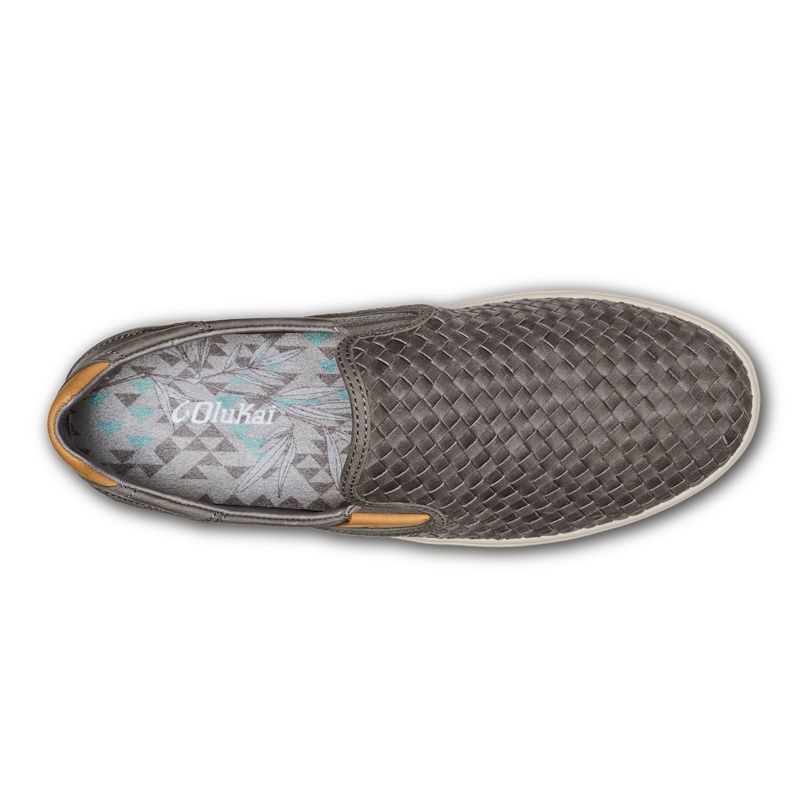 OluKai Lae‘ahi Lauhala Men’s Slip-On Shoes Brand New Authentic