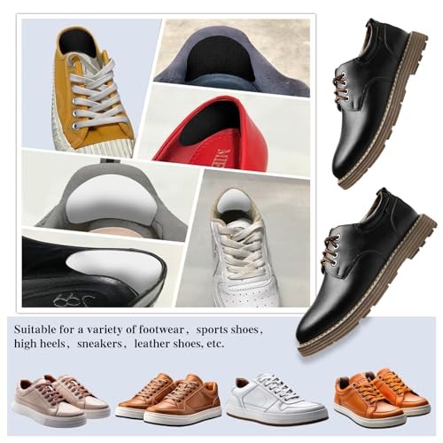 4Pair Shoe Patches for Holes, Self-Adhesive Shoes Heel Repair, Hole Repair 8Pcs