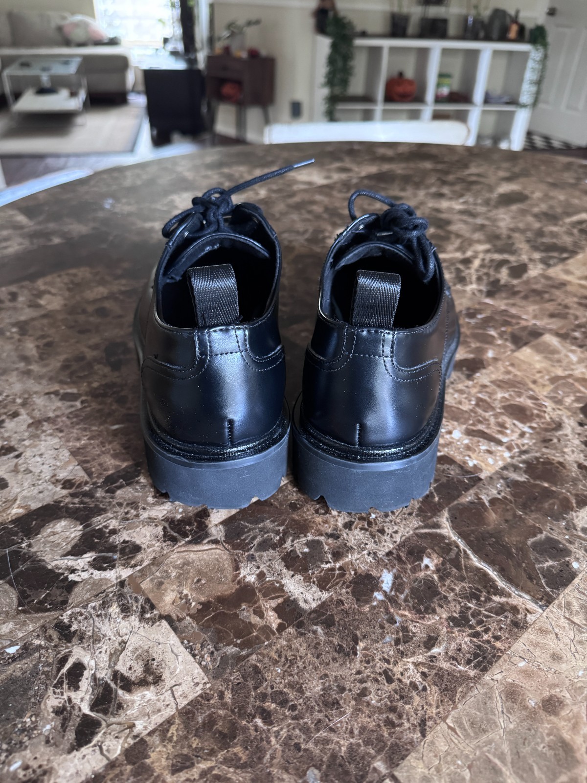H&M Black Platform Shoes Size 9