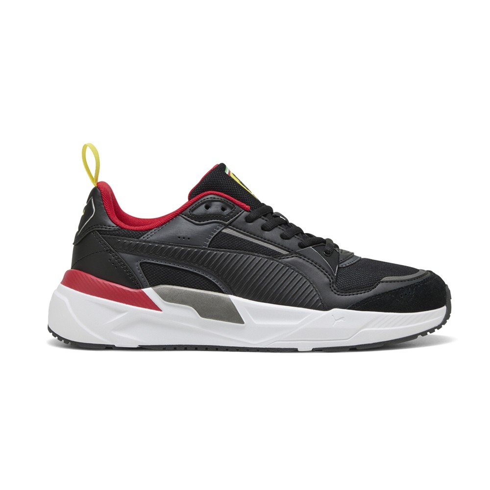PUMA Scuderia Ferrari Trinity 2 Lace Up Mens Black Sneakers Casual Shoes 308762