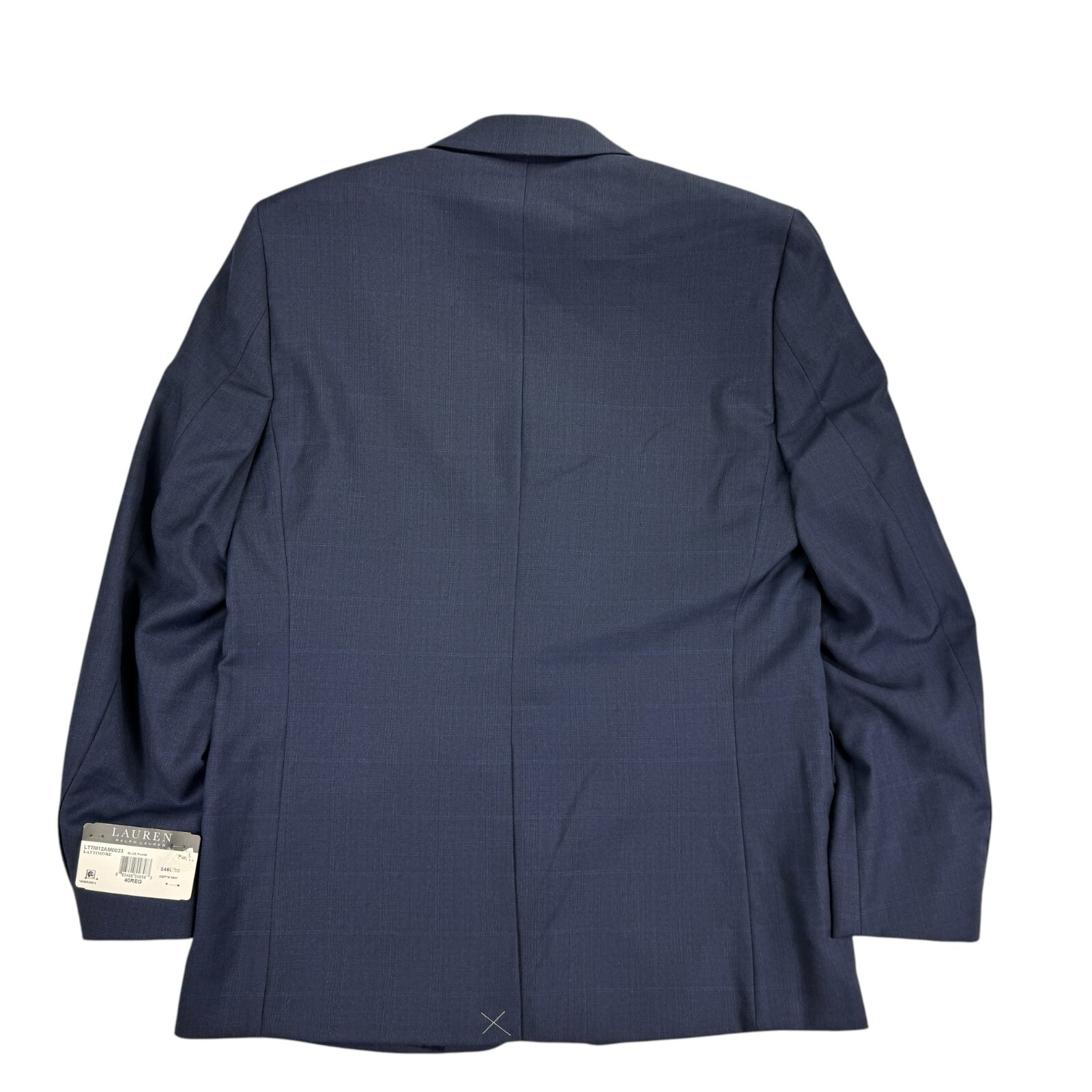Lauren Ralph Lauren Mens UltraFlex Lattimore Classic Fit Suit Jacket Navy 40R