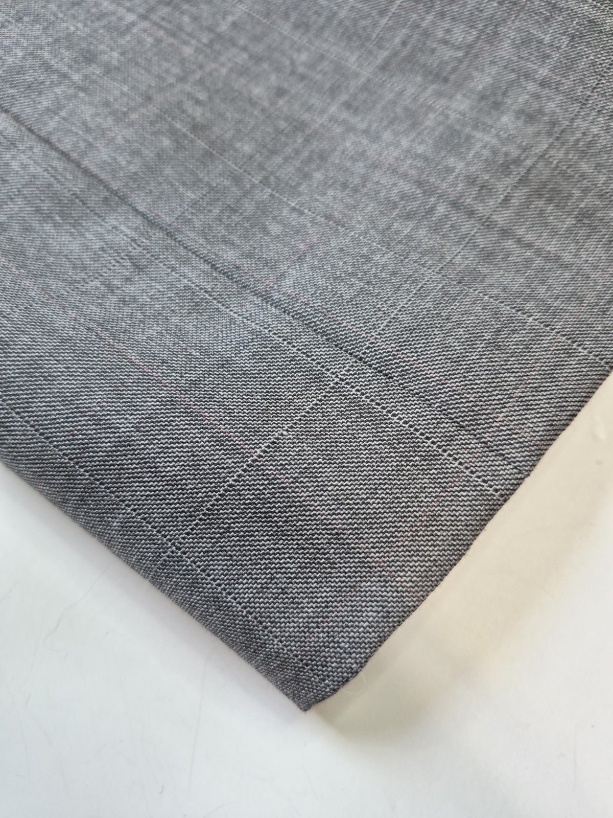 🇺🇸 Joseph & Feiss Mens Wool Sports Coat 44L Gray 2 Button