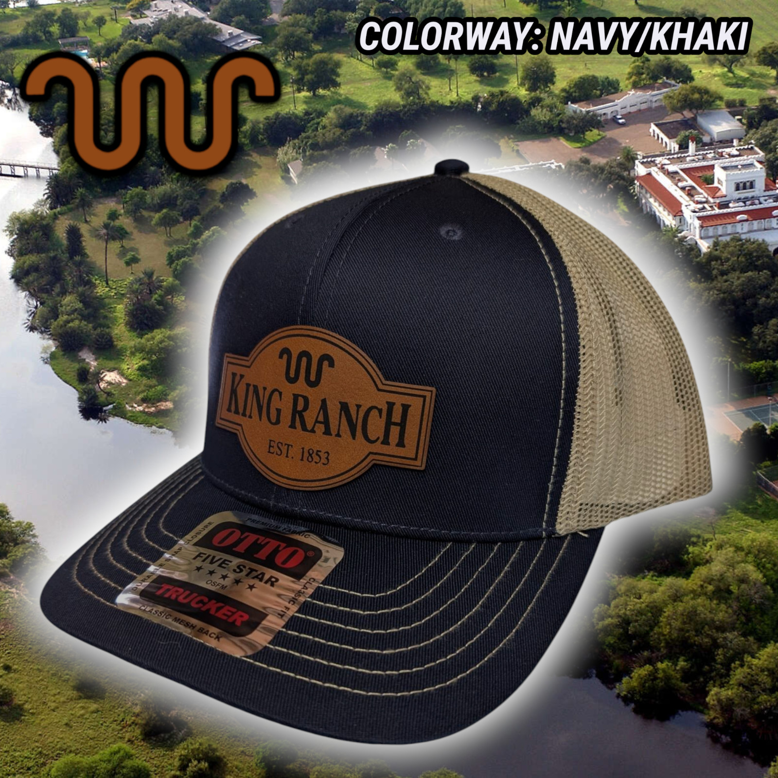 Trucker Hat Baseball Cap Snapback King Ranch Western Style 34 Color Choices