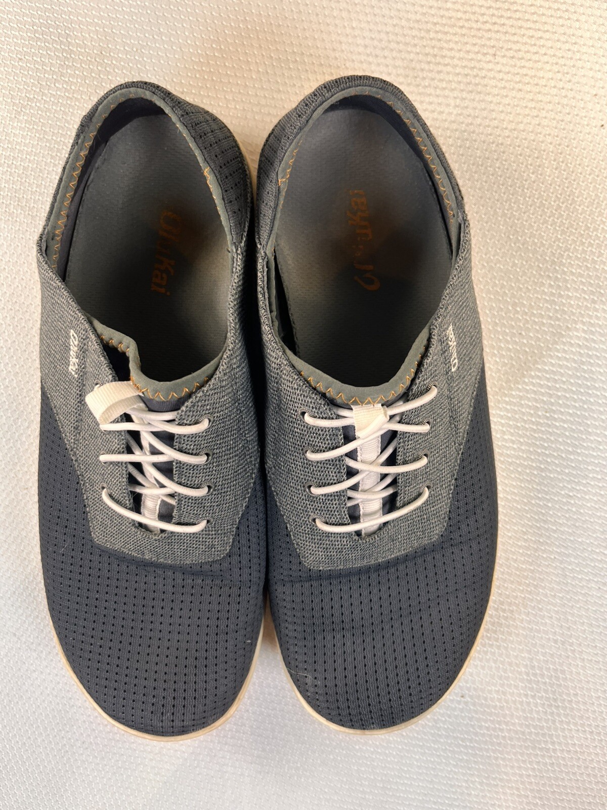 Olukai Nohea Moku Men’s Sneakers 10283-6C6C Dark Shadow Brand New