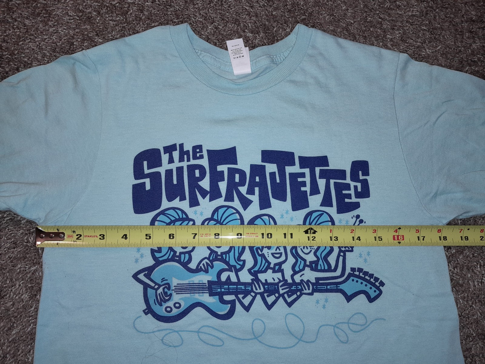 Surfrajettes Easy as Pie T-Shirt Unisex Small Authentic Purchased at Show