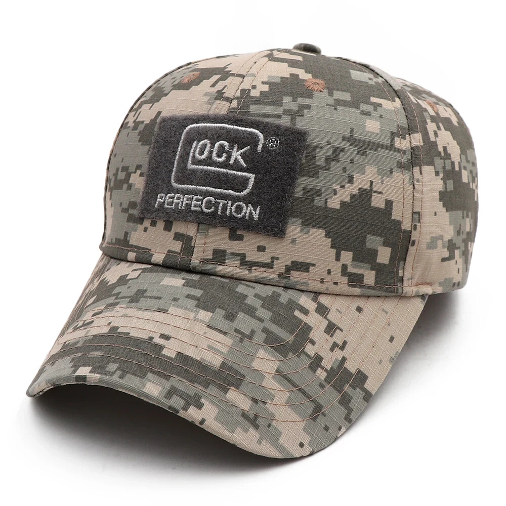 GLOCK PERFECTION CAPS. 10 COLOR CHOICES. BRAND NEW. RETAIL TAGS STILL ON HATS.