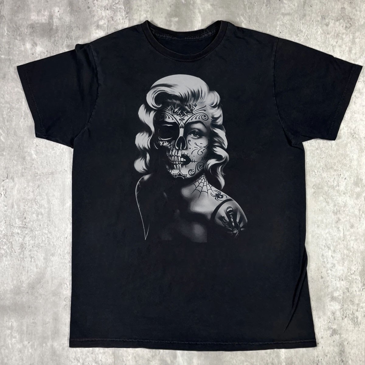 Vintage Marilyn Monroe Half Dead Gift For Fan Unisex S-5XL Shirt A171