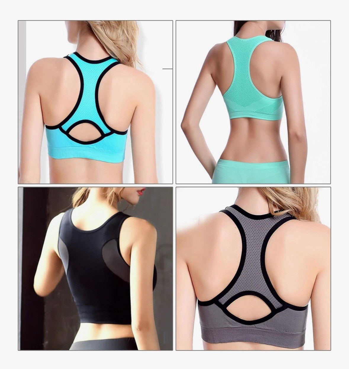 x20 Bra Clip & Strap Set – 4 Colours Mixed Value Pack