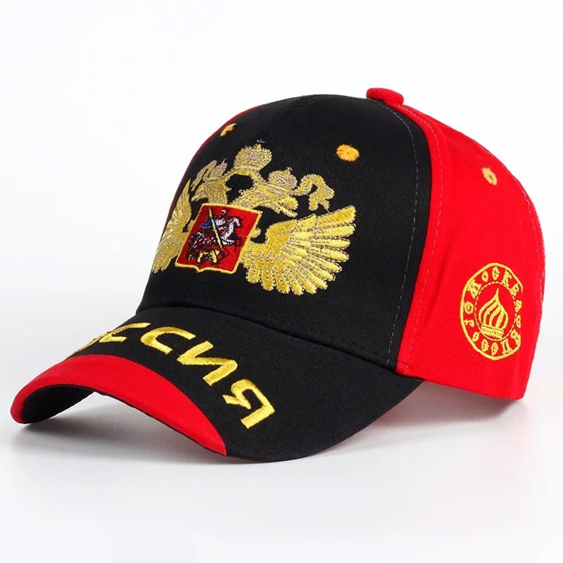 Russia Embroidery Baseball Cap Unisex Adjustable Outdoor Sports Hip Hop Sun Hat