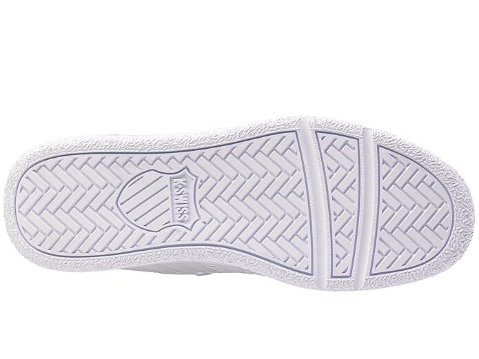 K Swiss Men’s Classic VN White Leather Tennis 07321-101 White