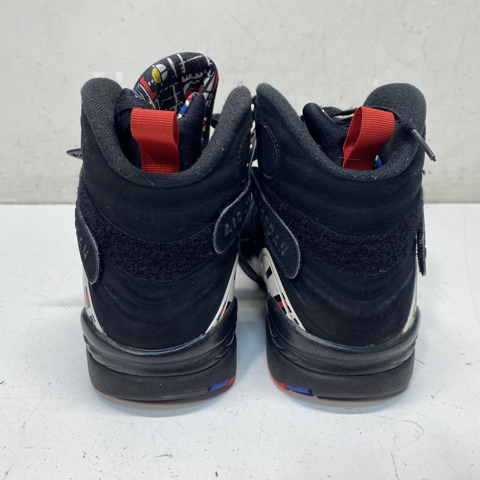 Nike Air Jordan 8 Retro Playoffs Black True Red 305381-062 Men’s Size 8.5