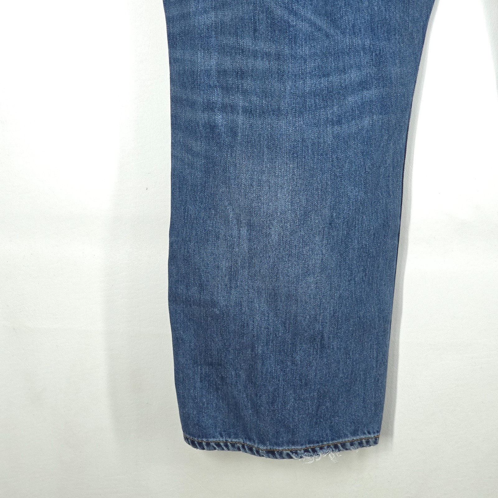 Lucky Brand Athletic Fit Jeans Mens 48×28 (48×30) Whiskers Medium Wash Faded
