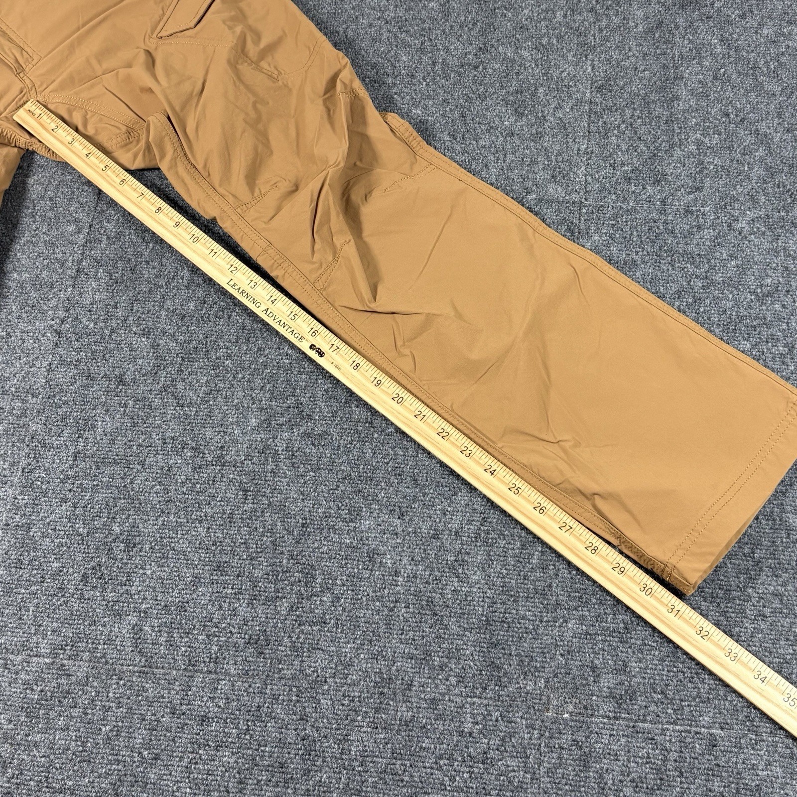 Truewerk T1 Werkpant Pants Womens 6 Brown Cargo Workwear Stretch Nylon 29×31
