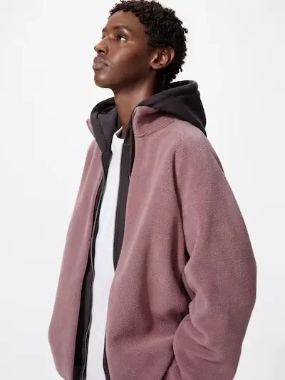 UNIQLO Fleece Full-Zip Jacket S-4XL 8 Colors Fluffy Machine-Washable Men 469955