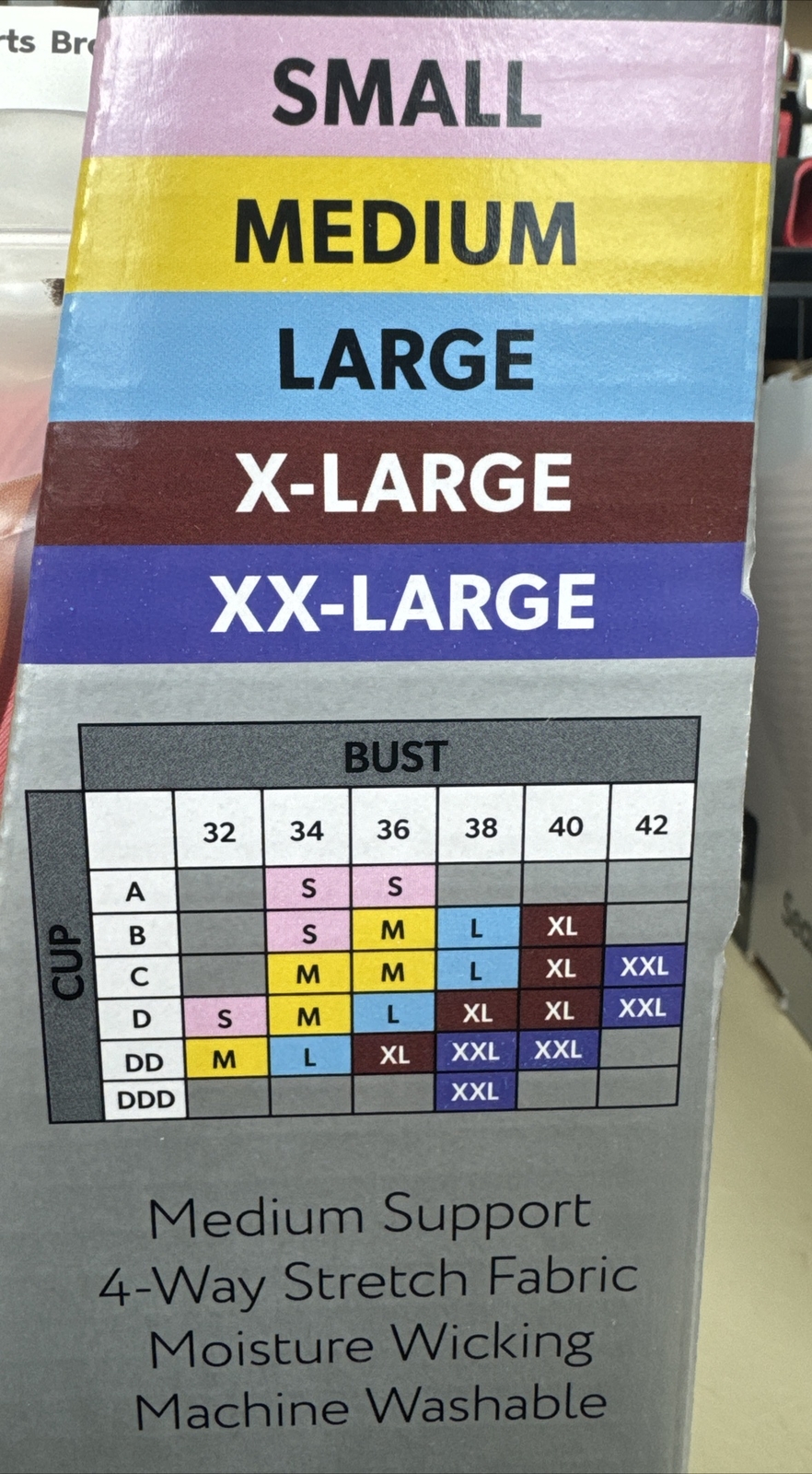 PICK SIZE / COLOR – Member’s Mark Women’s 2-Pack Seamless Racerback Sports Bra