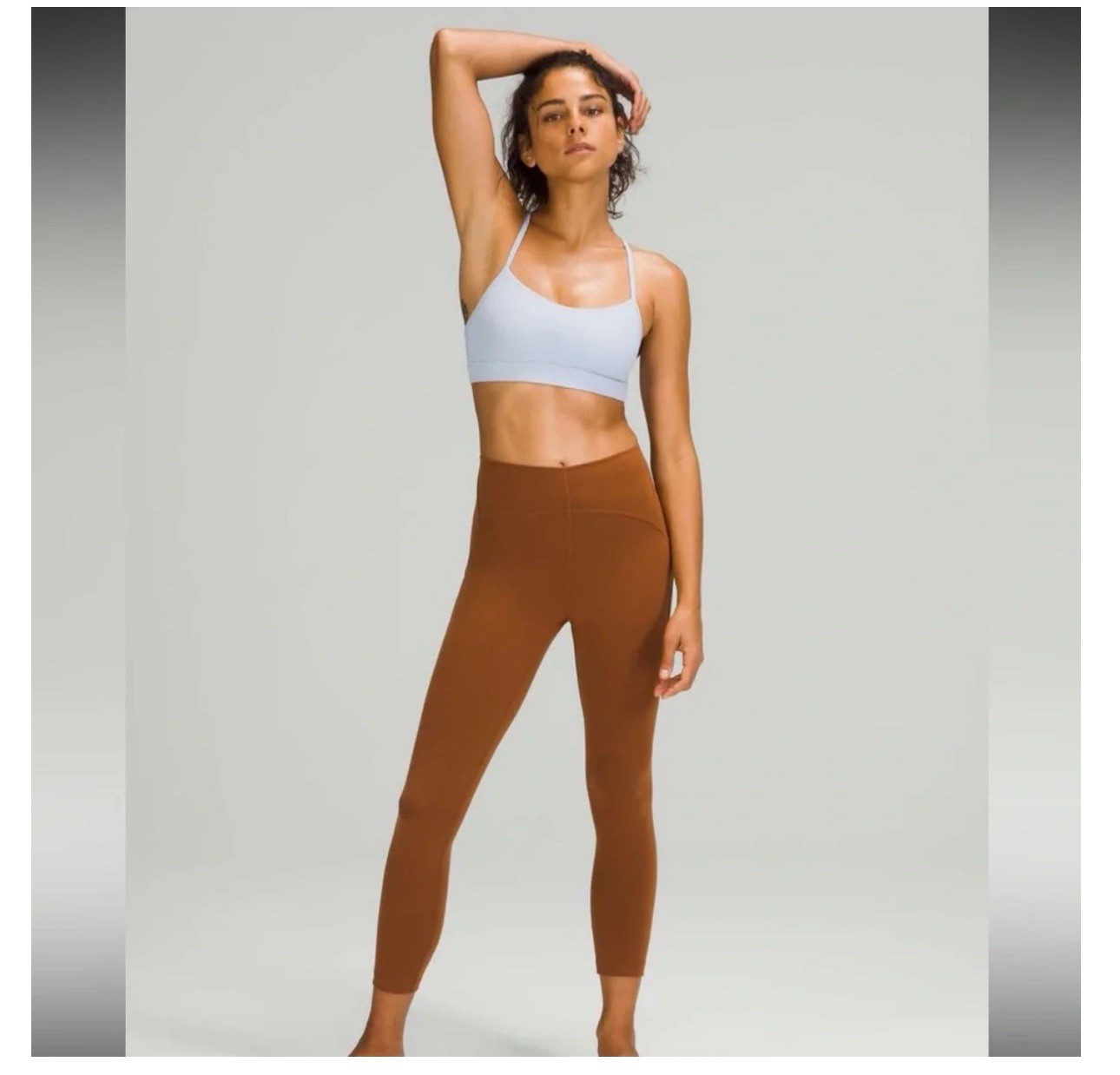 Lululemon Instill High-Rise Tight 25″ Butternut Brown Size 4 Smoothing Support