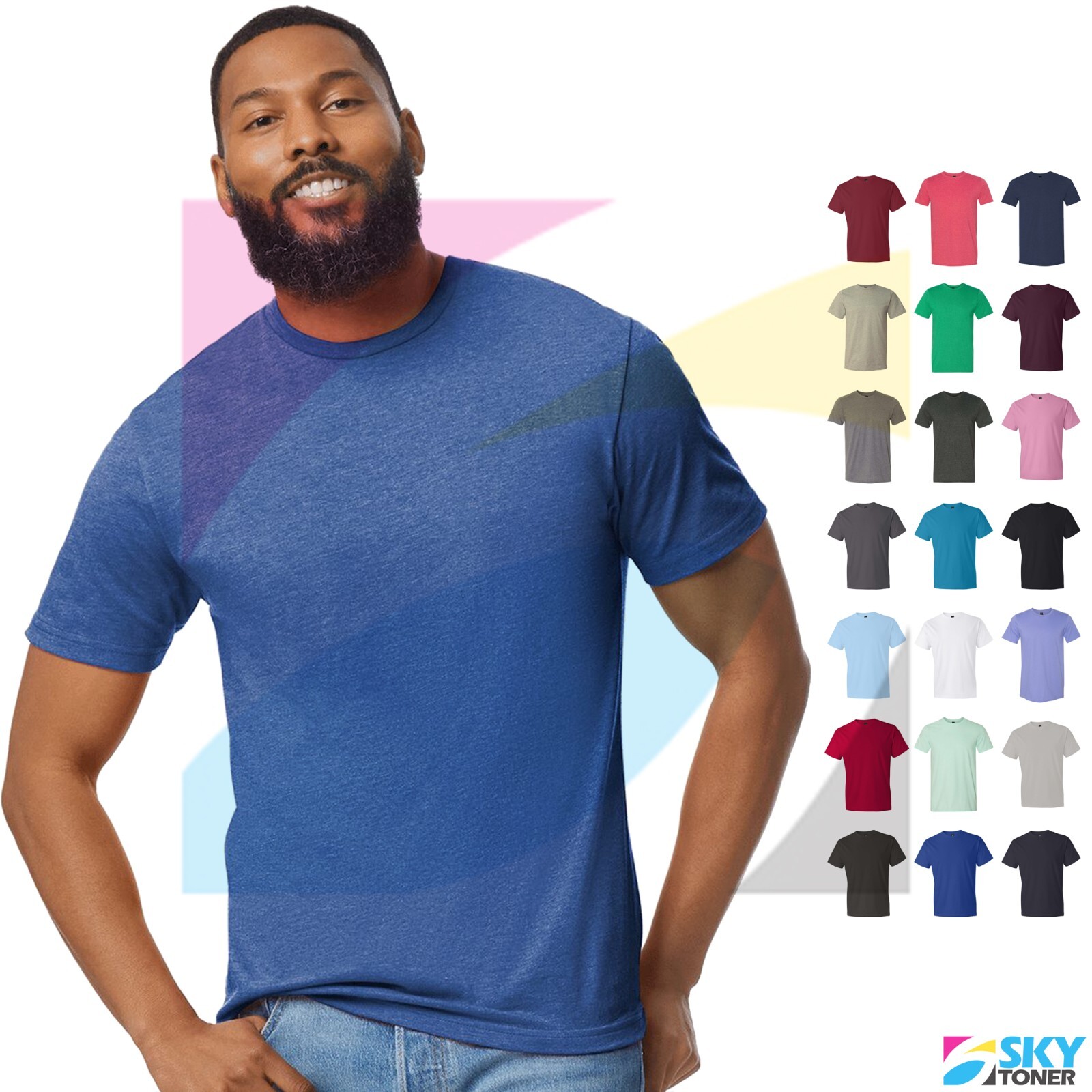 Gildan #980 Softstyle Lightweight T-Shirt Ringspun Cotton Plain Basic Tee