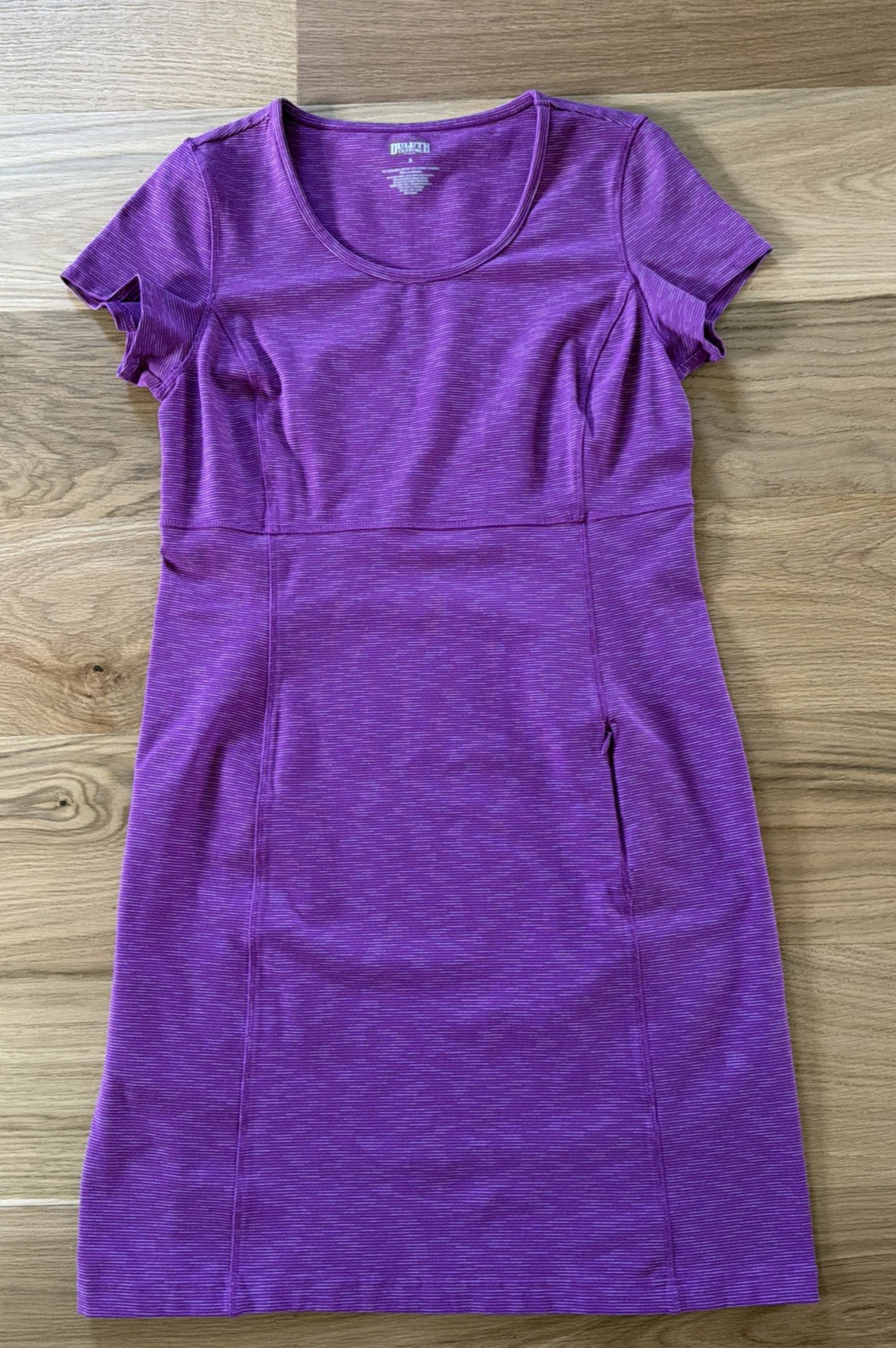 DULUTH Trading US Women’s S Pink Space Dye NoGA Classic Short Sleeves Dress