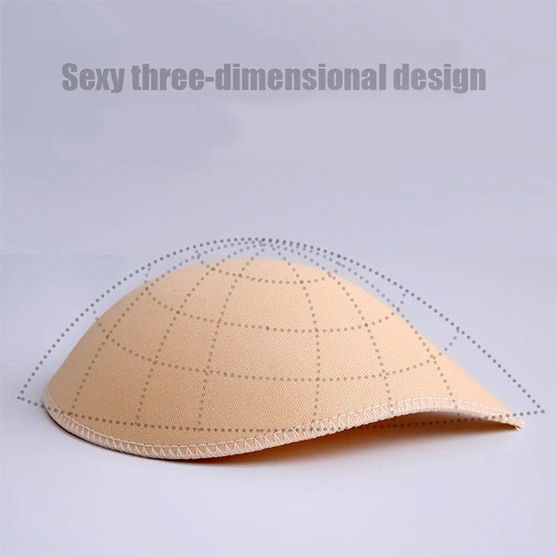 Sponge Foam Bra Pads Breast Forms Inserts Enhancerments Push Up Bikini Swimsuit↗