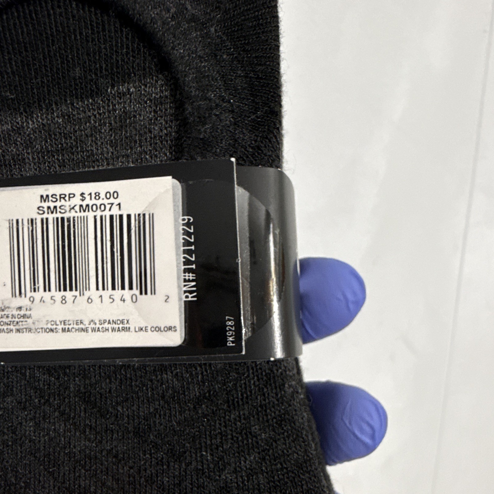 Steve Madden Men’s Non-Slip No-Show Sneaker Socks 5 Pairs Black/Gray 6-12.5