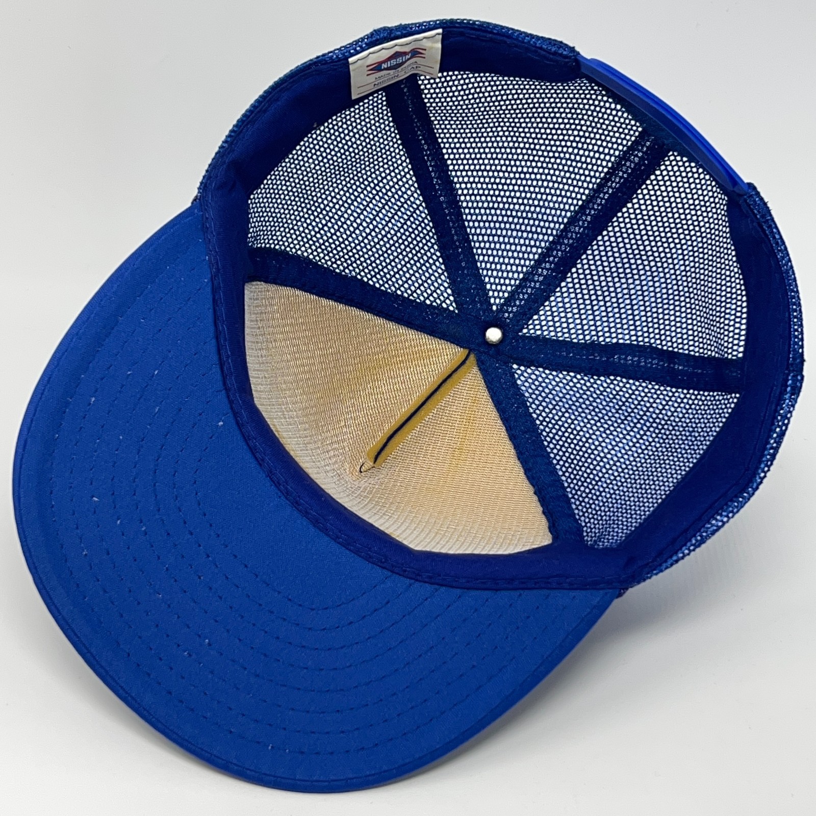 Vintage Silver Streak Replacement Parts Trucker Hat Baseball Cap Snapback Blue