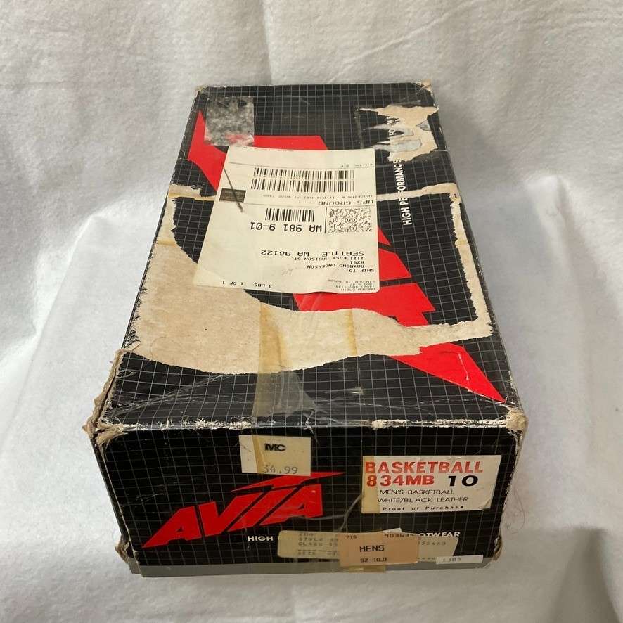 Avia Vintage 834 Deadstock 10 Sneakers Shoes Basketball DS