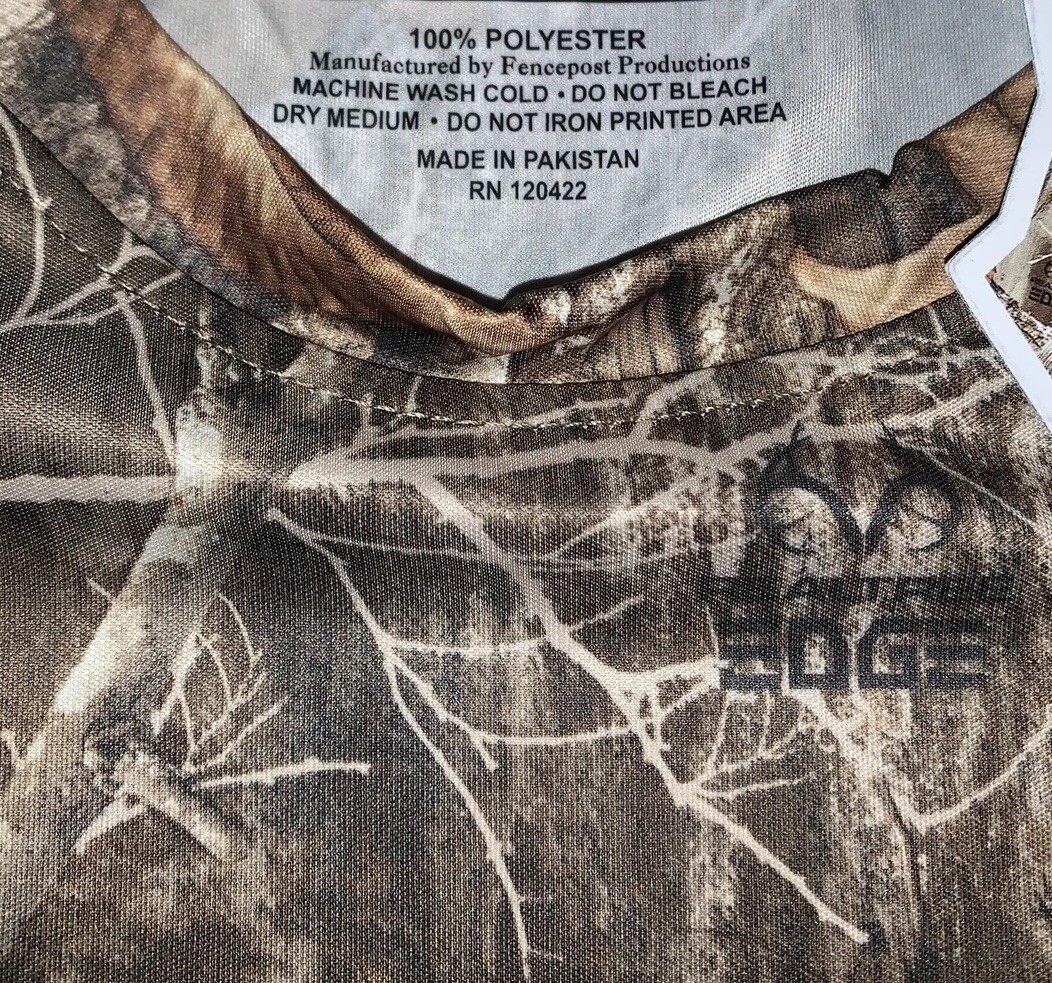 XL Real Tree Edge 100% Polyester Camouflage Short Sleeve Shirt (RT3)