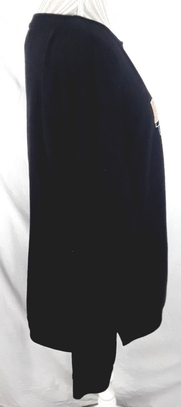 TA1-25 New Directions Studio XL woman’s Sweat shirt BLESSED long sleeve black