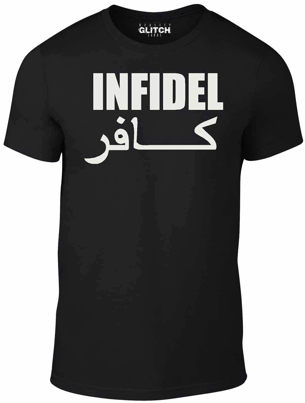 Infidel T-Shirt – English t shirt retro cool military funny slogan joke gift tee