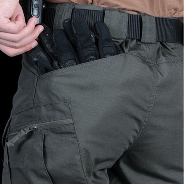 Mens Summer Tactical Shorts Cargo Outdoor Waterproof Hiking Fishing Track Shorts