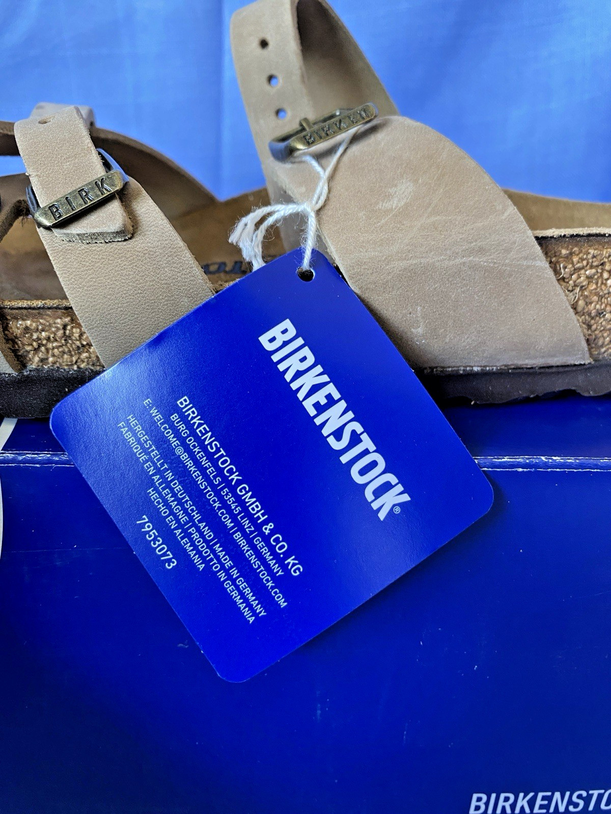BIRKENSTOCK Womens 36 Franca TOBACCO BROWN SANDALS Size 5 US Normal Width NEW
