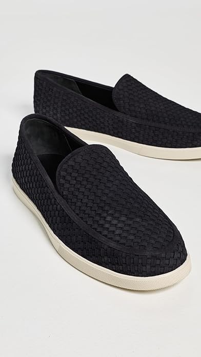Vince Sonoma Woven Suede Loafer Men’s Coastal color Size 10.5 M