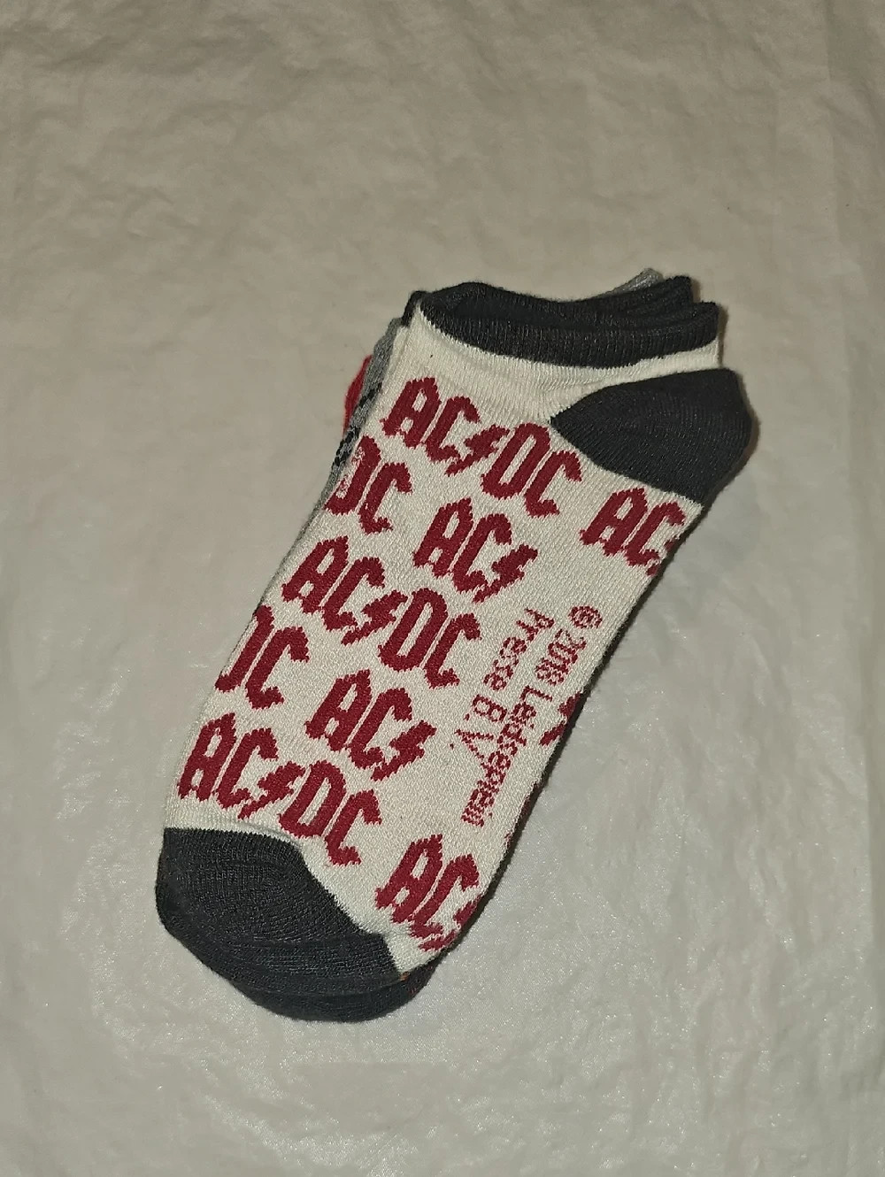 AC/DC Women’s No Show Socks NWOT