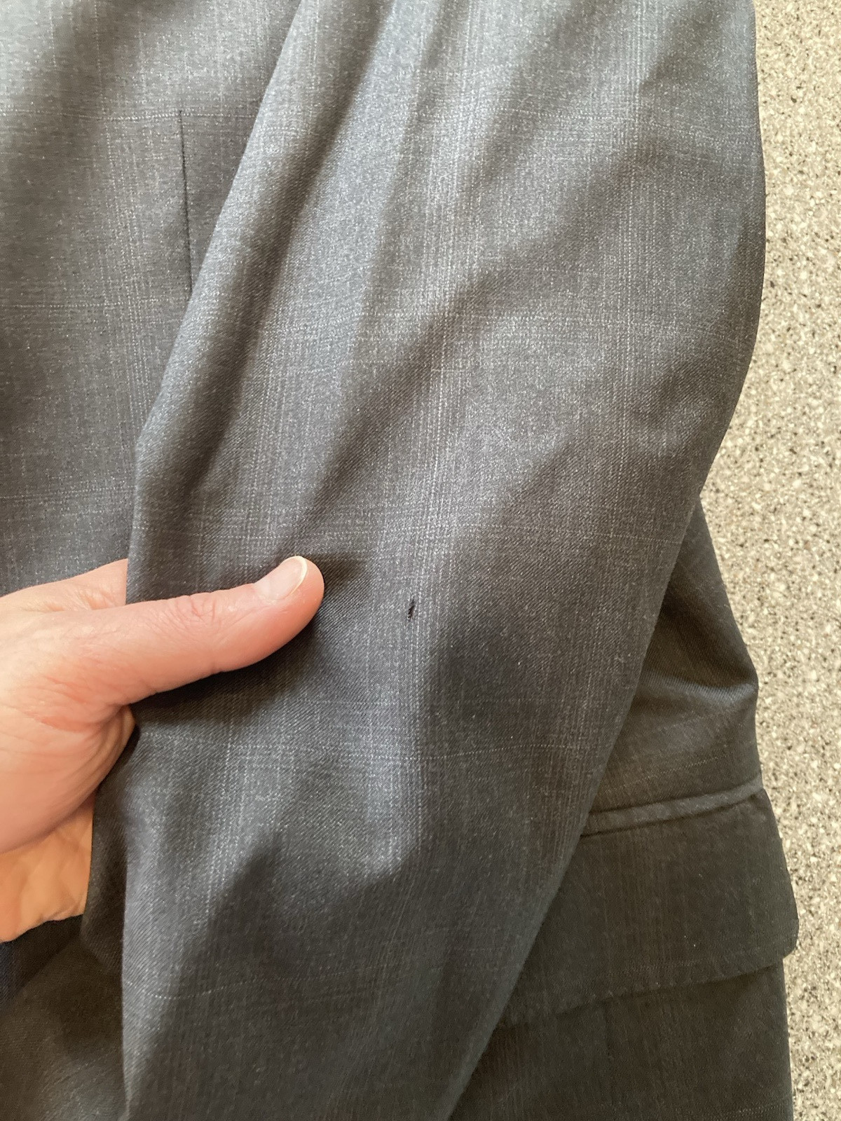 READ 2 Piece: Peter Millar Suit Men 48T Grey Wool Stretch 2 Button+Pants 40×28