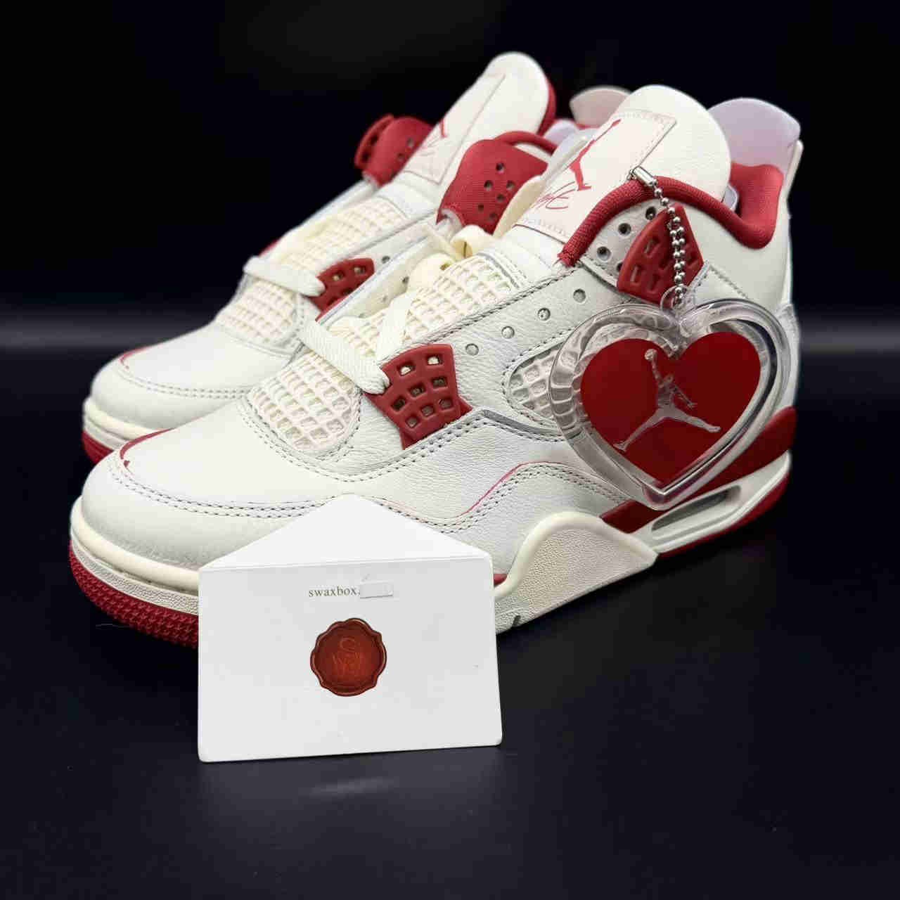 Air Jordan 4 Retro Valentines Day HV0823-108 Women Size