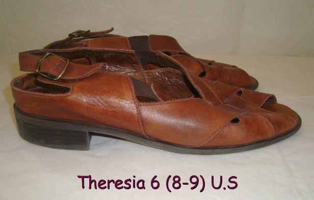 Theresia Mit losen Einlagen made in Germany Sandals marked size 6 ( U.S. 8-9)