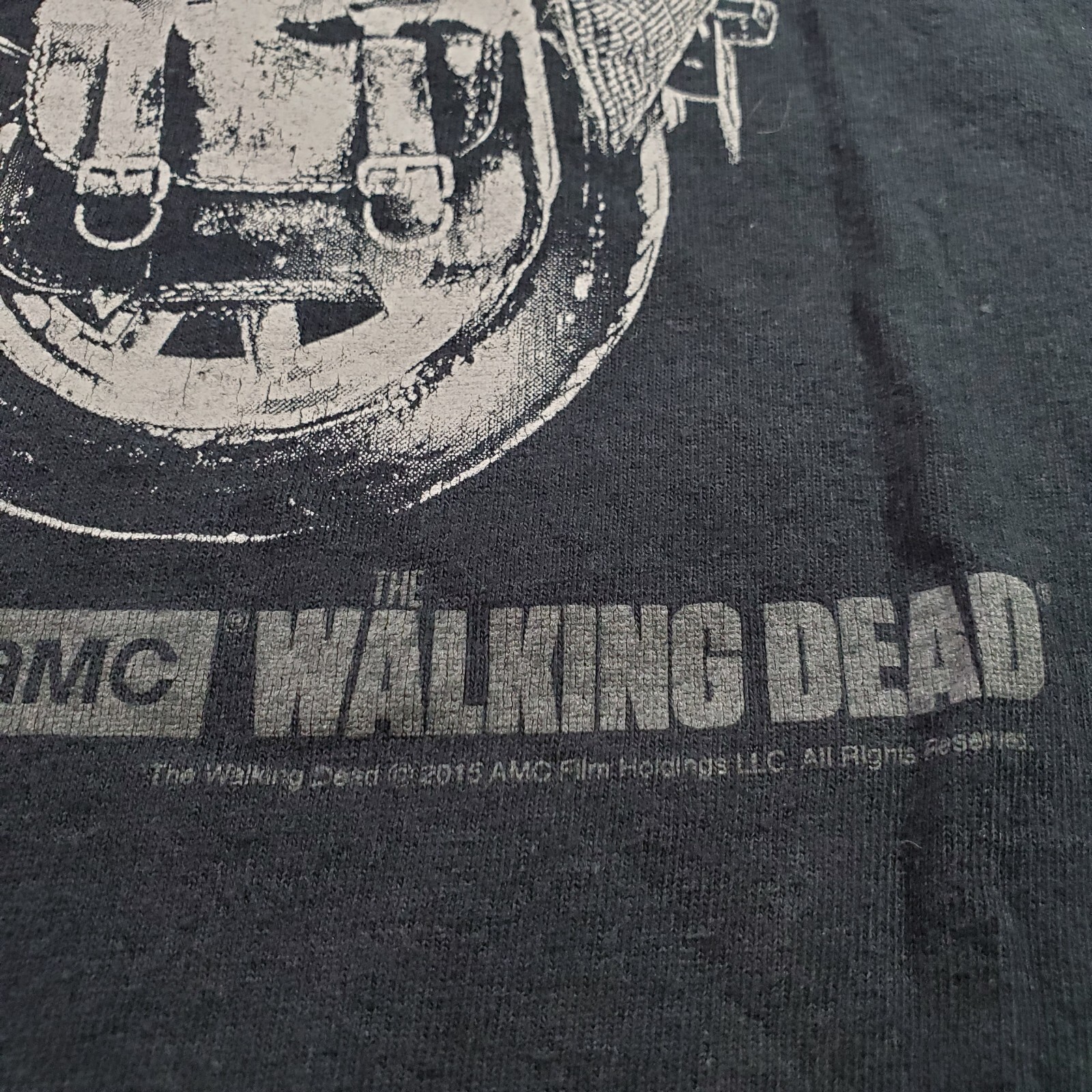 The Walking Dead Fight Or Die T Shirt Men’s Sz Medium Daryl Dixon Motorcycle