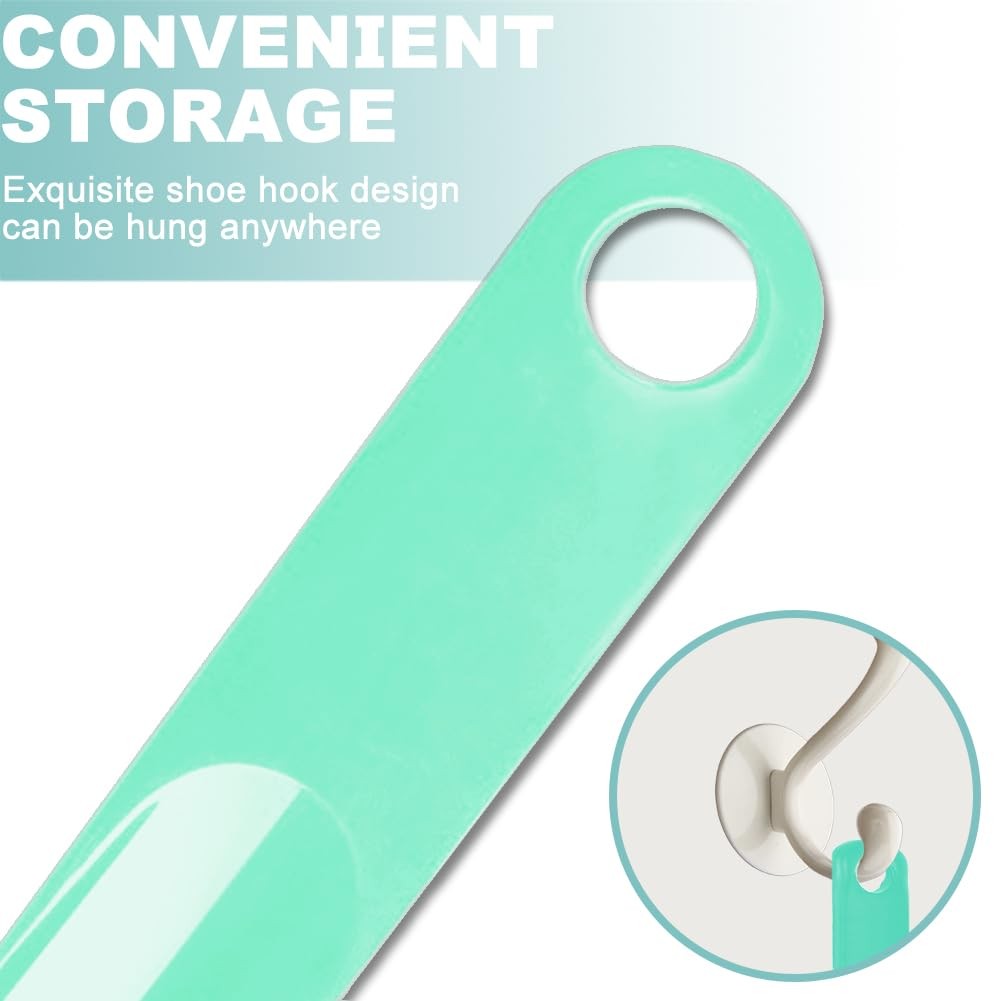 KHUYIO Shoe Horn 3Pack – Durable Horns for Men, Women, 7.5 Inches, White