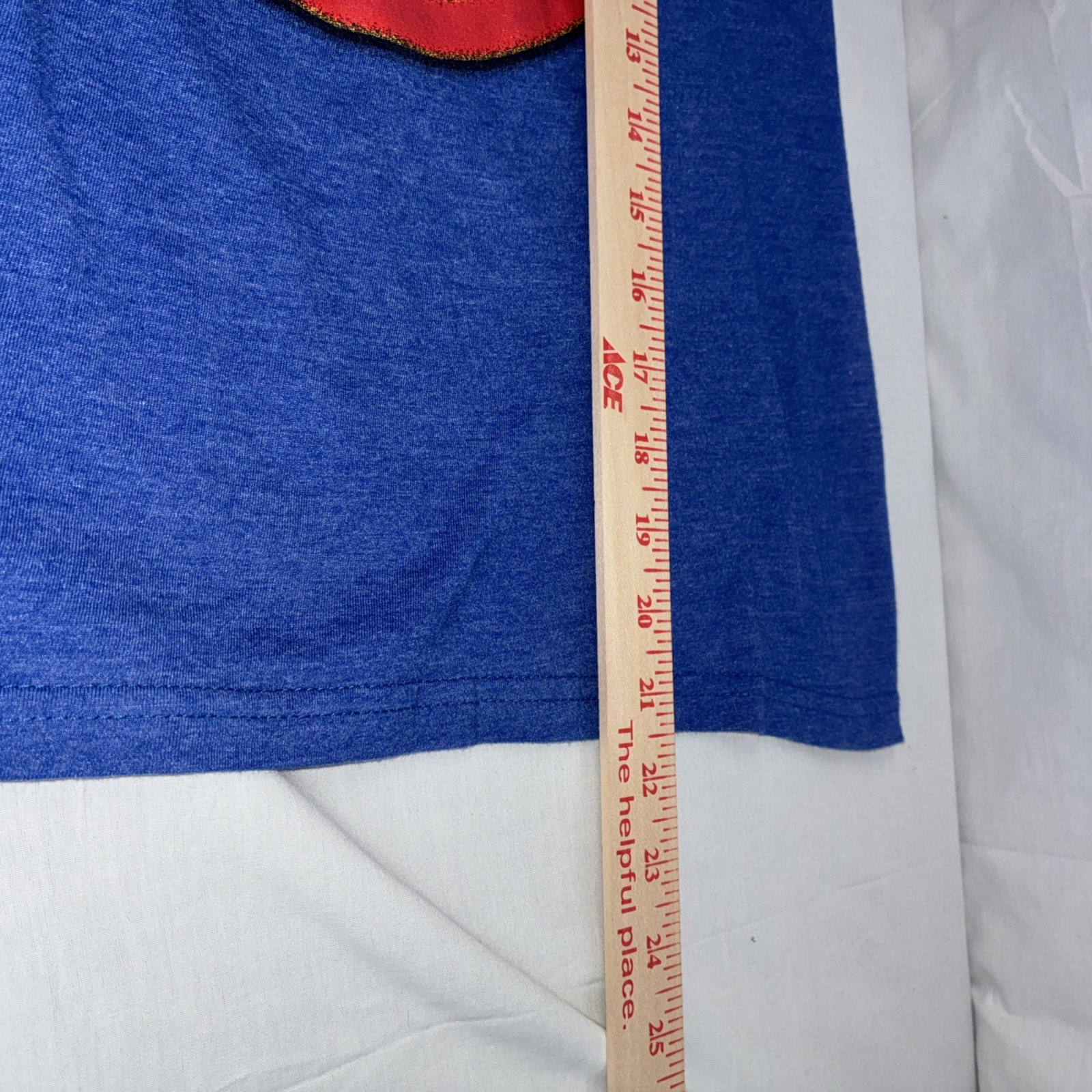 Marvel T-shirt l Women Small l Blue l Captain America Logo l PRE-OWNED GOOD