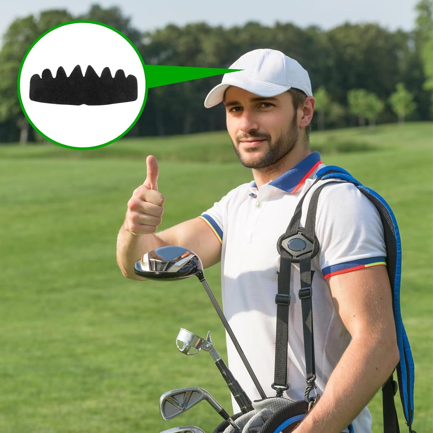 10 PCS Black Baseball Caps Inserts, Flexible Washable Hat Shaper Insert Reusable