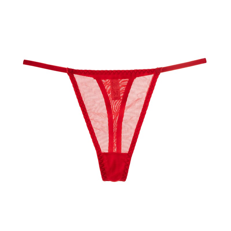 5 Pack Lot Sexy Womens Sheer Through Thongs Panties G string Briefs Underwear