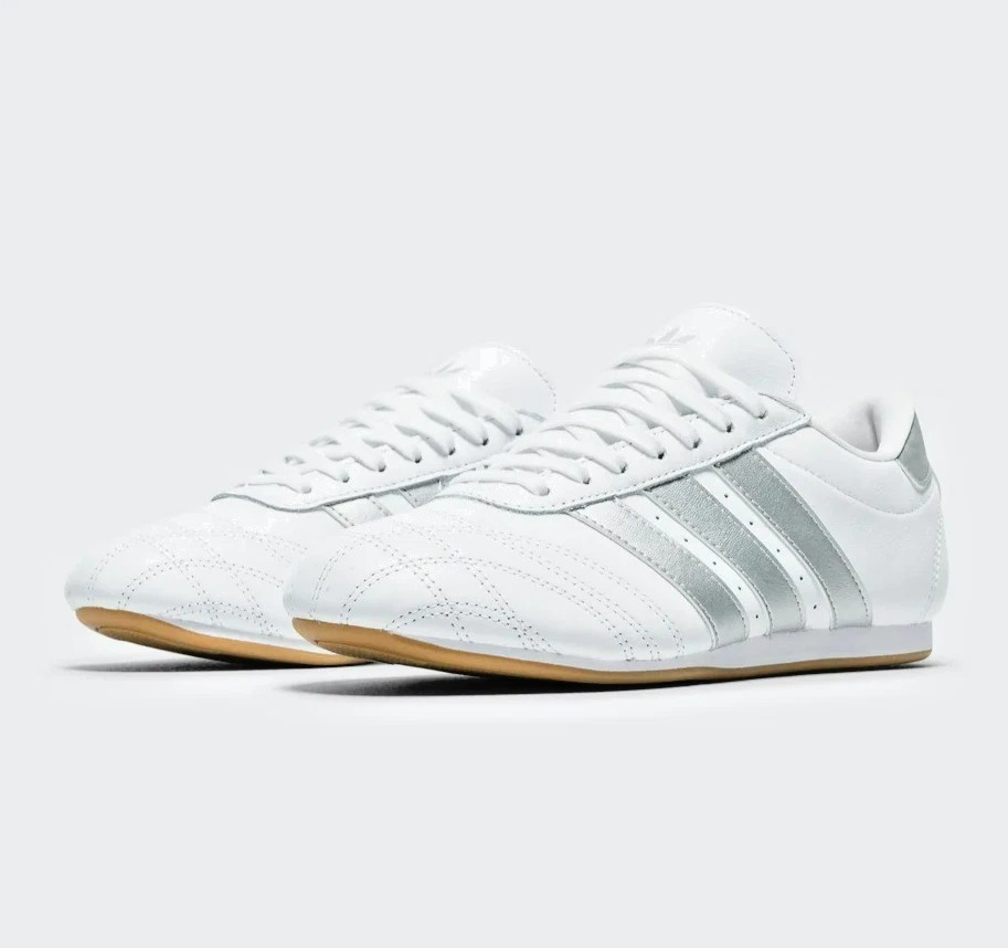 Adidas Women’s Taekwondo Lace Cloud White/ Silver Metallic/ Gum JS1192