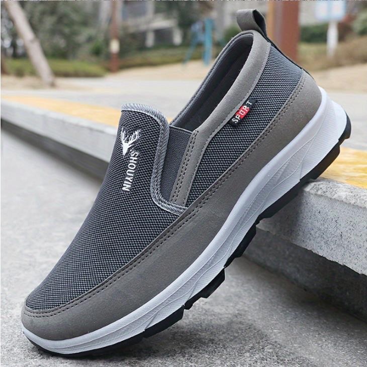 Comfort Breathable Orthopedic Travel Plimsolls, Cna Trop Shoes for Men Slip-on