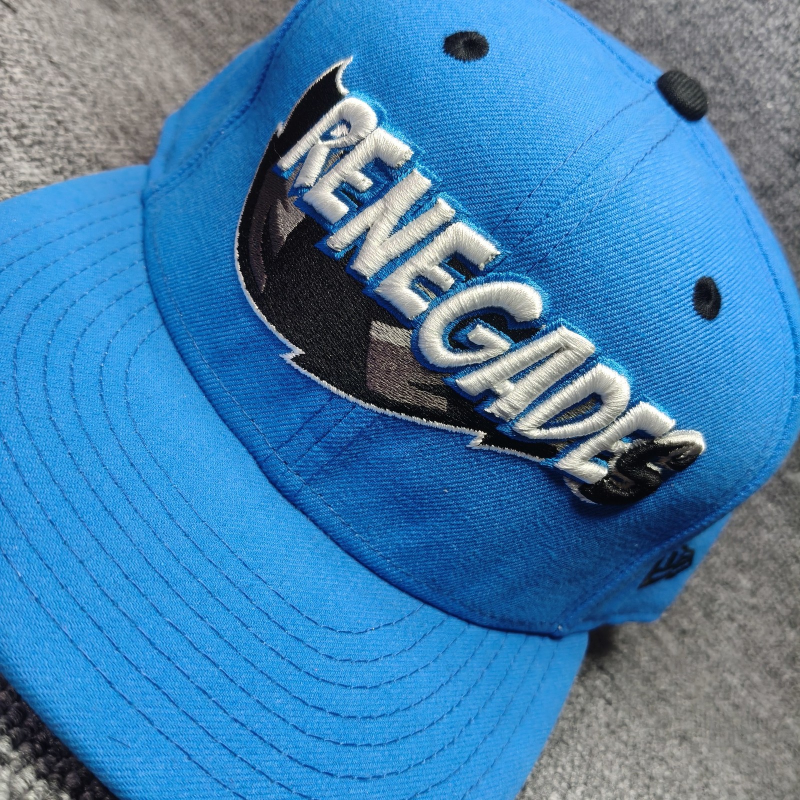New Era Renegades 59FIFTY Fitted Blue 7 3 4 MiLB Hat