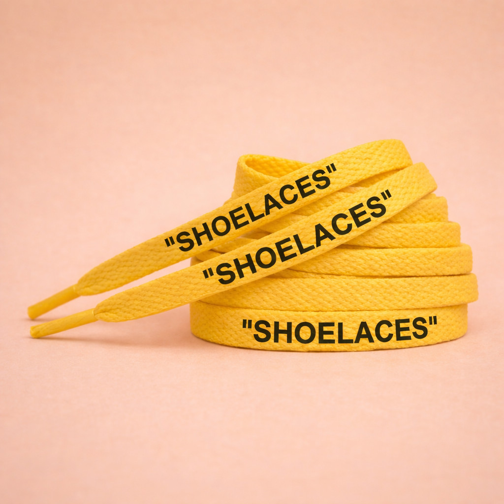 1:1 Off White Inspired “SHOELACES” Sneaker laces for jordans, airmax, and MORE