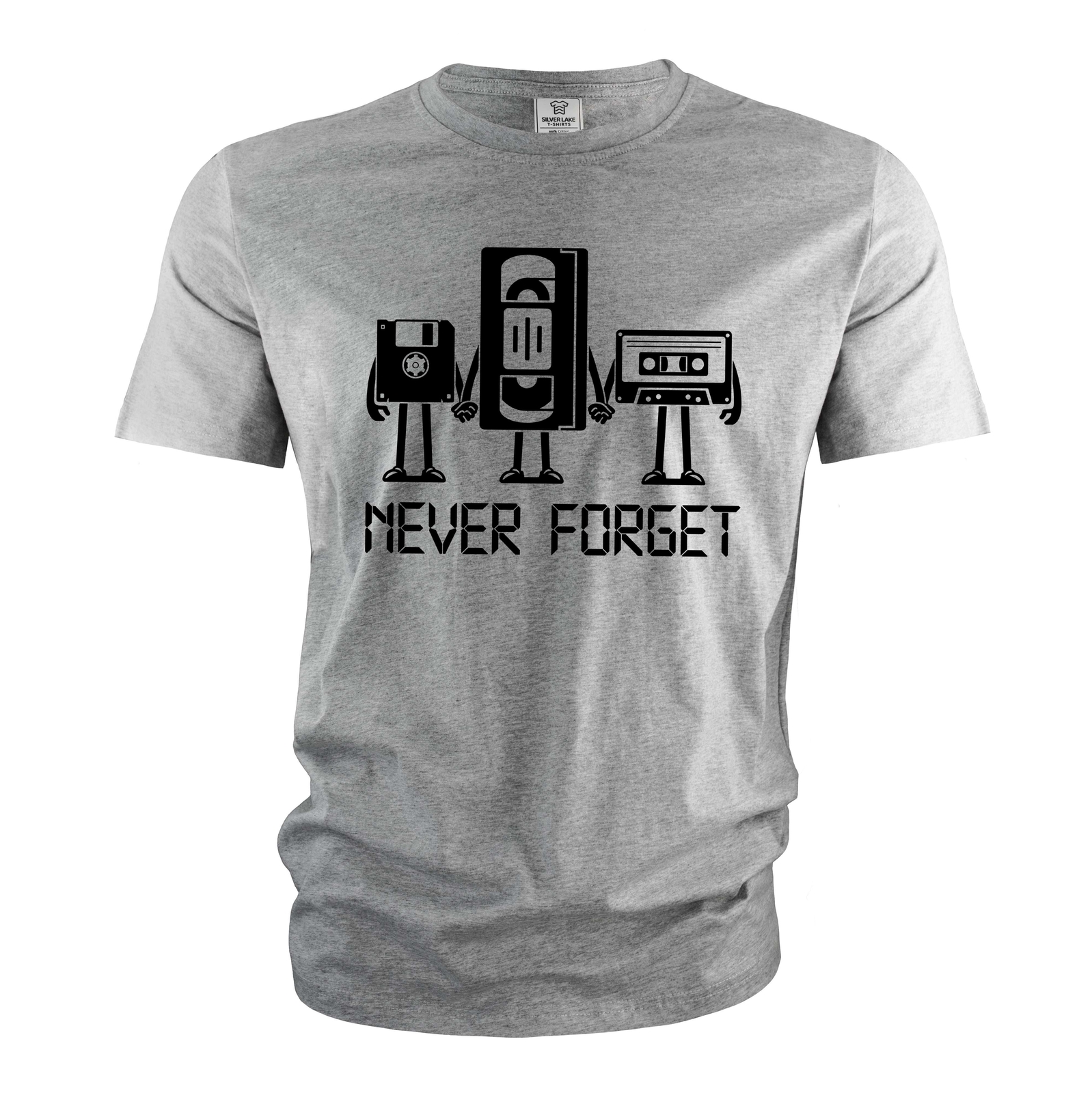 Funny 80s 90s childhood T-shirt never forget cassette tapes Birthday funny gift